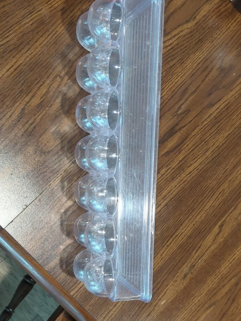 Clear Plastic Egg Storage Container - Fridge Binz Transparent 14 Ct Egg Box